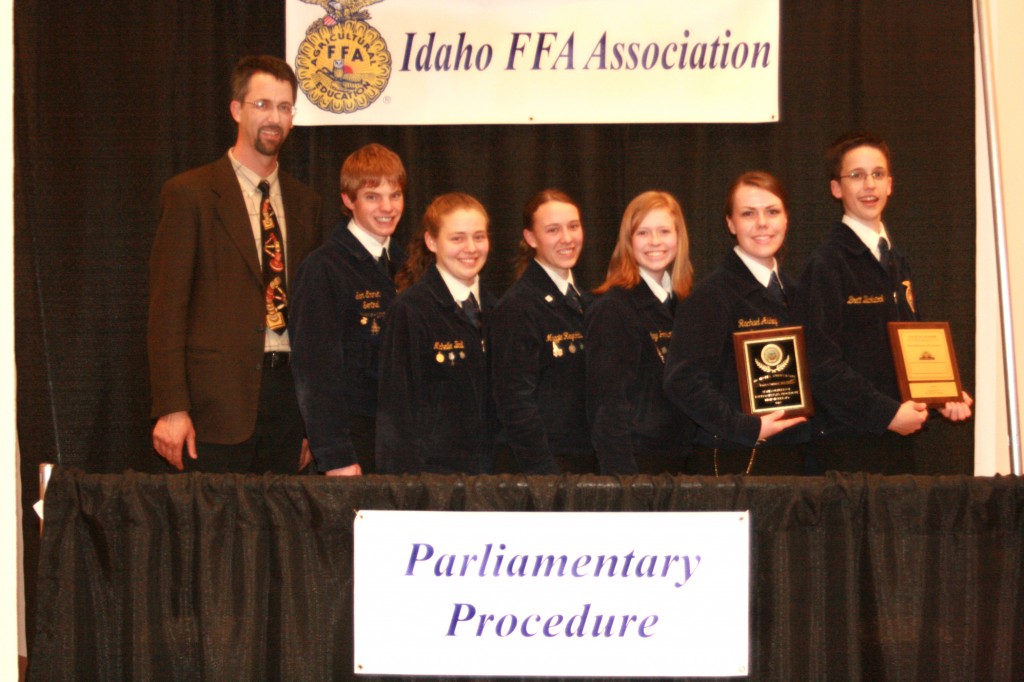 Parliamentary Procedure Team - 1st place